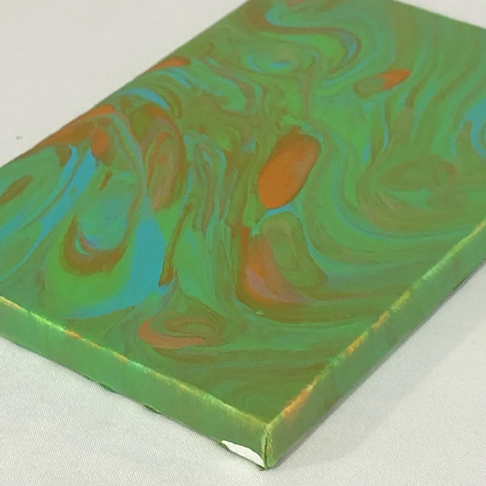 Abstract Acrylic Pour Canvas Art
